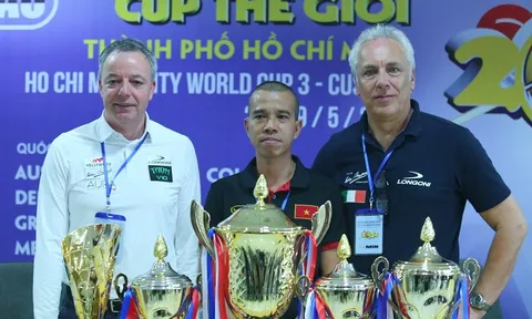 Giải Billiards Carom 3 băng World Cup thành phố Hồ Chí Minh trở lại sau 2 năm