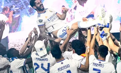 Tiền vệ Isco của Real Madrid bị gạch tên khỏi danh sách vô địch Champions League