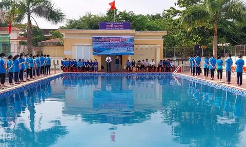 Huyện Minh Hóa Phát động toàn dân tập luyện môn bơi và phòng, chống tai nạn đuối nước