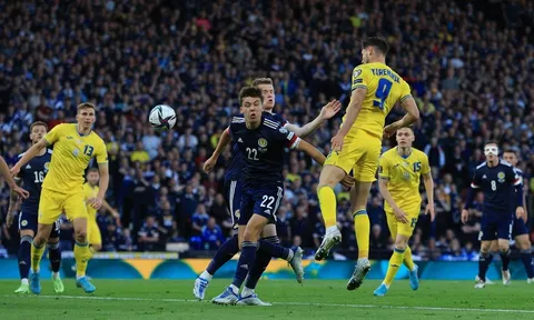 Đội tuyển Ukraine và Xứ Wales tranh tấm vé cuối dự World Cup 2022 khu vực châu Âu