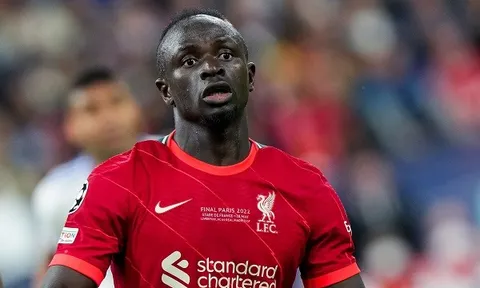 Tiền đạo Sadio Mane của Liverpool đạt thỏa thuận gia nhập Bayern Munich