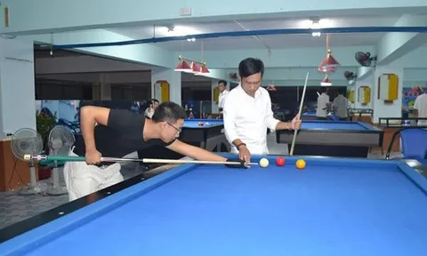 Quảng Trị phát triển mạnh phong trào chơi billiards