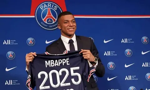 Ở lại PSG, Mbappe trở thành vận động viên giàu nhất thế giới
