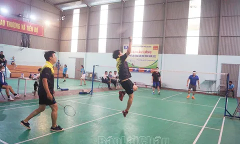 Giải Cầu lông thành phố Lai Châu lần thứ XVIII