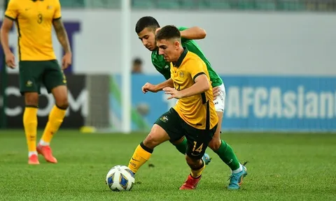 U23 Australia là đội bóng đầu tiên lọt vào bán kết U23 châu Á 2022