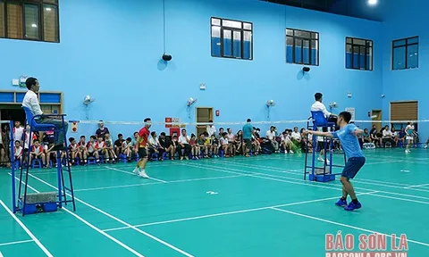 Giải Cầu lông Thanh thiếu niên tỉnh Sơn La năm 2022