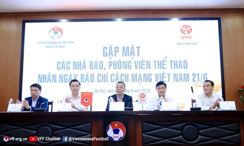 VFF và VPF gặp mặt nhà báo, phóng viên thể thao nhân ngày Báo chí Cách mạng Việt Nam