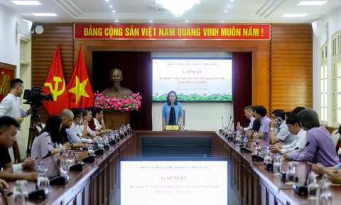 Bộ Văn hóa, Thể thao và Du lịch gặp mặt, chúc mừng các phóng viên, biên tập viên nhân kỷ niệm 97 năm Ngày báo chí cách mạng Việt Nam