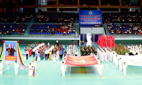 Khai mạc Đại hội Thể dục thể thao thành phố Bắc Giang lần thứ IX