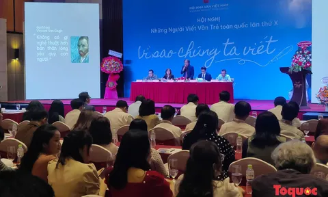 Khai mạc Hội nghị Những người viết văn trẻ toàn quốc lần thứ 10: Xây dựng giải thưởng văn học quốc gia để phát hiện và đào tạo nhân tài