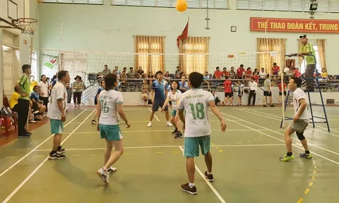  Giải Bóng chuyền hơi công chức, viên chức, lao động lần thứ II tỉnh Bắc Giang
