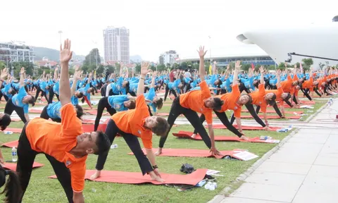 Ngày Quốc tế Yoga lần thứ 8 tại Quảng Ninh