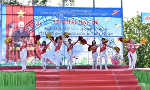 Kiên Giang tổ chức khai mạc hè, Ngày Olympic trẻ em và phát động toàn dân tập luyện môn bơi phòng, chống đuối nước năm 2022
