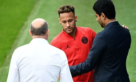 Chủ tịch PSG không đảm bảo tương lai của Neymar