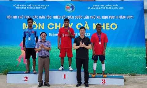 Đậm chất dân tộc trong Ngày hội thể thao