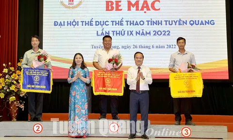 Bế mạc Đại hội Thể dục thể thao tỉnh Tuyên Quang lần thứ IX năm 2022