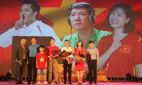 Giao lưu cùng thần tượng “Thể thao trong Gia đình Việt”