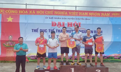 Đại hội Thể dục thể thao huyện Nguyên Bình lần thứ IX