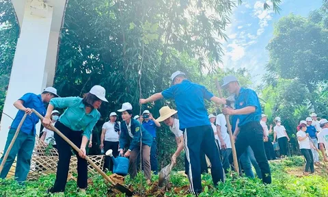 Người dân Nà Lạn ra quân hưởng ứng Tháng hành động vì môi trường 2022