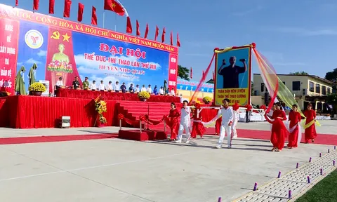 Khai mạc Đại hội Thể dục thể thao huyện Nho Quan lần thứ VIII năm 2022