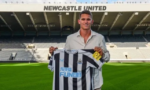 Newcastle United công bố tân binh thứ ba trong hè 2022