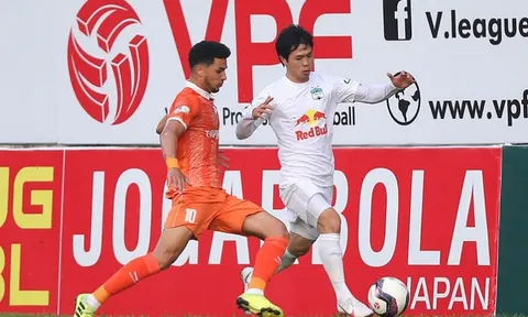 Vòng 5 V-League 2022 > Topenland Bình Định - Hoàng Anh Gia Lai (18 giờ ngày 2/7): Đại chiến ở Quy Nhơn