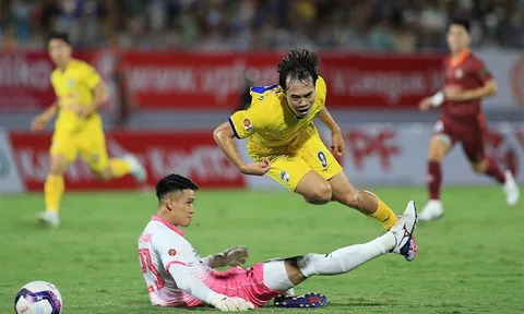 Vòng 5 V.League 2022: Topenland Bình Định - Hoàng Anh Gia Lai > 1-1: Bước ngoặt tấm thẻ đỏ