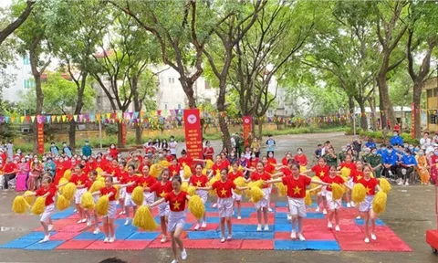 Quận Thanh Xuân hoàn thành tổ chức Đại hội Thể dục thể thao cấp cơ sở