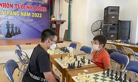 Giải cờ Vua các nhóm tuổi nhi đồng thành phố Nha Trang