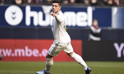 Real Madrid bất ngờ chấp nhận mất trắng tiền đạo Luka Jovic