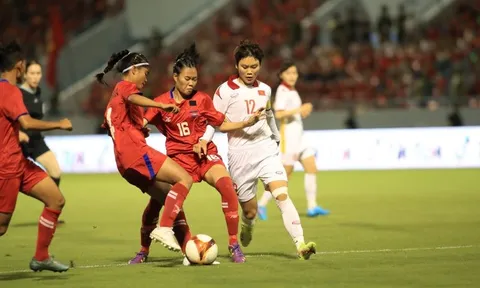 Giải vô địch bóng đá nữ Đông Nam Á - AFF Cup 2022: 3 điểm đầu tay cho đội tuyển nữ Việt Nam