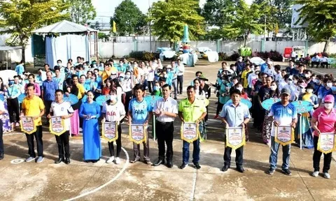 Hội thao Công chức, viên chức và người lao động huyện Vĩnh Thuận năm 2022