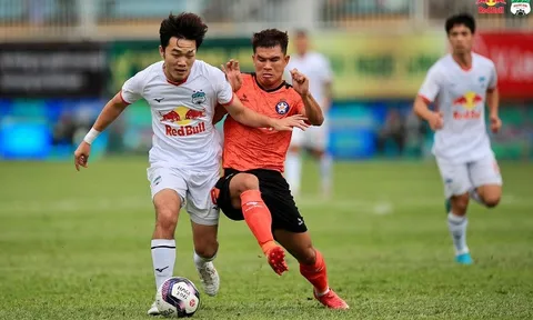 Vòng 6 V.League: Hoàng Anh Gia Lai - SHB Đà Nẵng > 1-0: Chiến thắng đầu tiên của đội bóng phố Núi