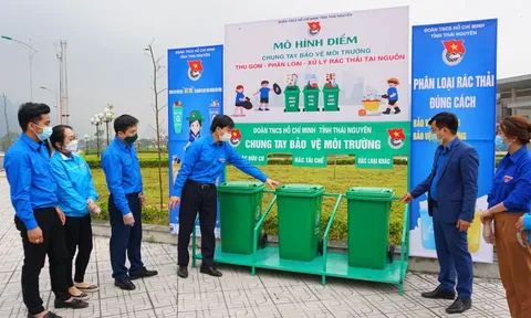 Hơn 300 đoàn viên thanh niên huyện Phú Bình tham gia hoạt động bảo vệ môi trường     