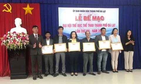 Bế mạc Đại hội Thể dục thể thao thành phố Đà Lạt lần thứ 8