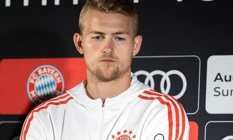 Trung vệ De Ligt tiết lộ lý do rời Juventus để gia nhập Bayern Munich