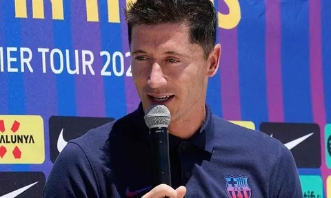 Tiền đạo Robert Lewandowski háo hức với trận El Clasico đầu tiên trên đất Mỹ
