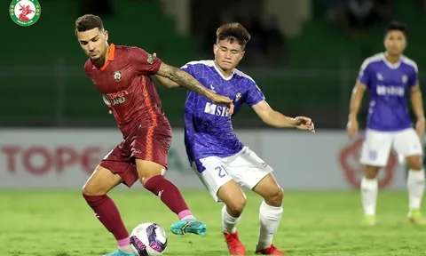 Topenland Bình Định - SHB Đà Nẵng > 0-1: Phi Hoàng tiếp tục tỏa sáng