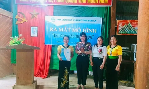 Ra mắt 2 mô hình “Thu gom rác thải nhựa” tại huyện Mộc Châu