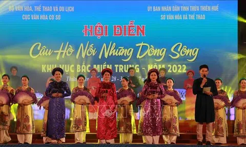 Hội diễn Câu hò nối những dòng sông