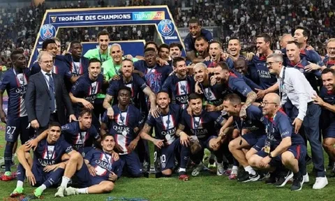 Neymar lập cú đúp, Paris Saint-Germain thắng đậm ở trận tranh Siêu Cúp Pháp
