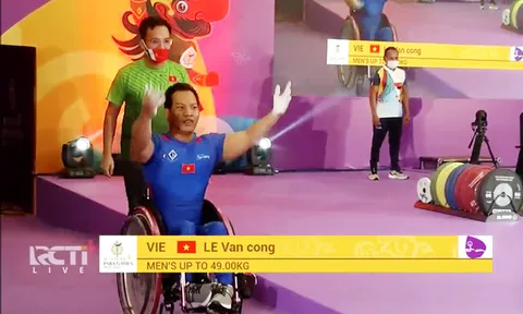 ASEAN Para Games 11: Cử tạ Việt Nam giành 4 huy chương vàng, 2 huy chương bạc, thiết lập 2 kỷ lục mới