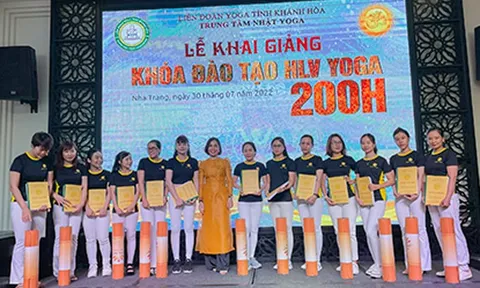 Khánh Hòa: Khai giảng Lớp hướng dẫn viên Yoga 200 giờ