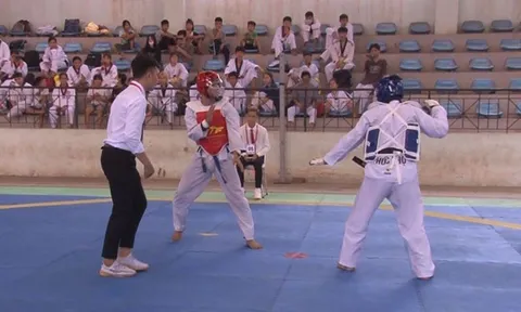 Giải Taekwondo và Karatedo Đại hội Thể dục thể thao huyện Phúc Thọ lần thứ X năm 2022