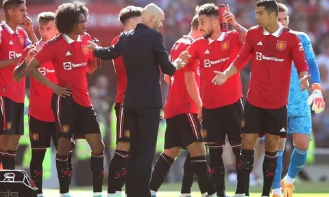 Huấn luyện viên Erik ten Hag sẵn sàng để Cristiano Ronaldo ngồi dự bị trận mở màn Premier League