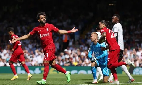 Tiền đạo Mohamed Salah thiết lập nhiều kỷ lục tại Premier League