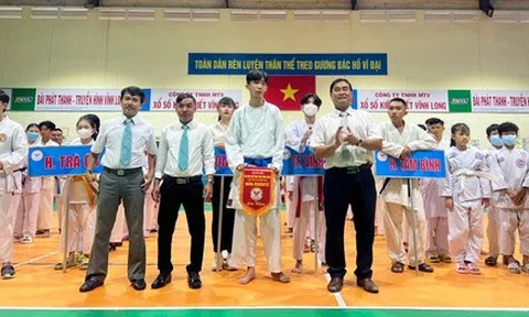 Giải Karate Đại hội Thể thao tỉnh Vĩnh Long lần thứ IX