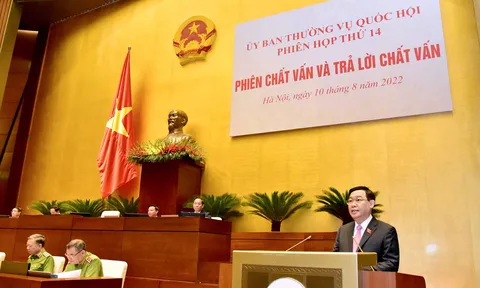 Toàn văn phát biểu của Chủ tịch Quốc hội Vương Đình Huệ tại Phiên họp chất vấn và trả lời chất vấn Phiên họp thứ 14 của Ủy ban Thường vụ Quốc hội khóa XV