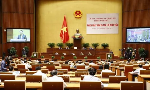 Phiên họp thứ 14, Ủy ban Thường vụ Quốc hội: Nâng cao năng lực, hiệu quả quản lý nhà nước trên từng lĩnh vực, vấn đề cử tri quan tâm