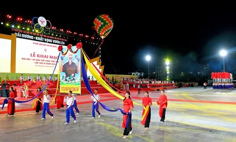 Khai mạc Đại hội Thể dục thể thao tỉnh Hải Dương lần thứ IX
